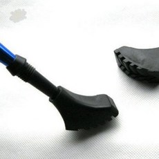 등산 트레킹 산행 지팡이 스틱 끝부분 보호 미끄럼 방지 고무 마개 교체용 소모품, 1개, 발굽