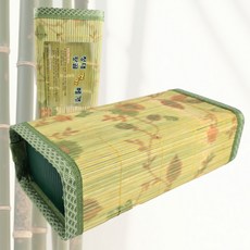 국산 시원한 여름 대나무 베개 청대기피 사각베개, 청대왕골 사각베개(무늬)