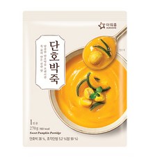 [보리보리]아워홈 바로 단호박죽 270g x5개, 5개