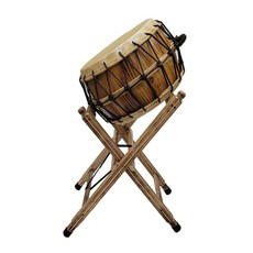 한마음 국악사 오동나무 난타북 세트 (쐐기북받침), 1개