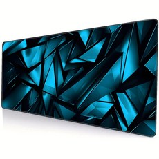 기하학 라인 XXL 대형 마우스패드 900x400x3mm 고해상도 인쇄 미끄럼 방지, 1개, 기하 1