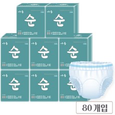 국내생산 요실금 환자 아름순 팬티형 성인용기저귀, 중형, 8개, 10개입