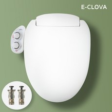 이크로바 기계식비데 무전원 냉온수겸용 시트일체형 수동비데 HB-2000, 고객직접설치, HB-2000(기본)+상부체결