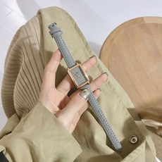 復古方形腕錶 簡約潮流女式小錶盤文藝手錶