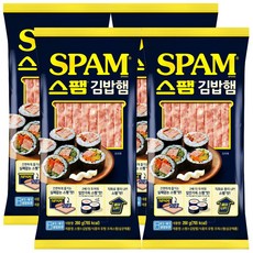 [메가마트]CJ 스팸 김밥햄, 4개, 260g