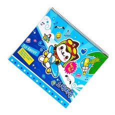 콩군하우스 남아 캐릭터 8절 스케치북 (9매) 준비물