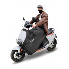 전동스쿠터 방풍 방수 다리보호 커버 겨울용 방한 윈드실드 라이딩 커버, E100 중형 발판 차량용