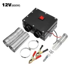 차량용 무시동 히터 화물차 캠핑용 자동차 해동 Demister 차량 팬 기 뜨거운 난방 따뜻한 윈드 스크린 500W-1000W 12V24V, 5) 12V 600W