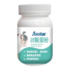 拿鐵貓花花 A Star 犬專用營養保健品 關節骨骼保健 腸胃消化 亮毛, A Star犬專用毛髮皮膚鱉蛋粉｜60g, 1個