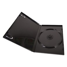 EXCH 單片DVD精裝優質軟盒/黑色 1箱(100PCS) DVD-01-100, 1個
