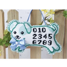 십자수 쿠션형주차쿠션 아크릴 주차쿠션 흔들이 주차쿠션 패키지, C16.토이주차강아지주차, 1개