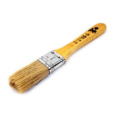 페인팅붓 1인치 얇은 도배붓 도장 넙적 브러쉬