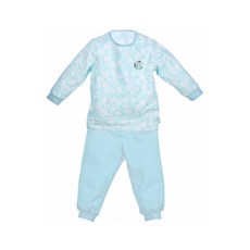 Vivibaby 嬰幼兒純棉長袖套裝 兒童家居服 兩色可選 台灣製造