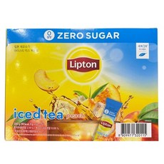 립톤 제로슈가 아이스티 복숭아, 5g, 60개입, 1개