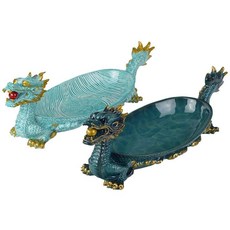 巨匠工廠ktv龍鳳果盤架 高檔夜總會豪華大果盤底座 水果自助餐盤樹脂, 可選色連體龍, 1個