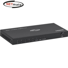 모니터분배기 (Netmate) HDMI 1대4 영상 모니터 분배기 4K 60Hz, 본상품