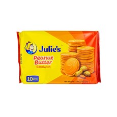 줄리스 피넛 버터 샌드위치 쿠키 150g, 1개
