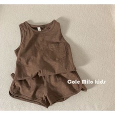Abby & Babysuit 嬰幼兒棉質無袖套裝