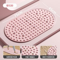 指壓板腳底 按摩腳墊 直徑56釐米 穴位按摩板, 1個, tpe軟膠款粉色75*45cm