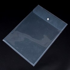 A3 투명파일케이스 똑딱이단추 서류파일집 세로형