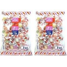 일본 마츠야 제과 미조레 믹스 구슬 사탕 1kg 2봉지
