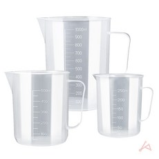 아이템스팟 계량컵 밀가루 실험 설탕, 1000ml, 1개
