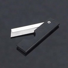 사무 작업 절단 칼 박스 커터 손잡이 테이프 새마을칼 접이식 소형 블랙 문서, 개, 기본