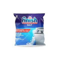finish亮碟 洗碗機洗滌劑系列商品 (洗碗粉/光潔劑/軟水鹽/機體清潔劑/除味芳香劑) 洗碗機專用, 1個, 亮碟〝軟水鹽 1kg