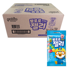 팔도 과일맛 구미 젤리 3가지맛 뽀로로젤리 53g 48팩