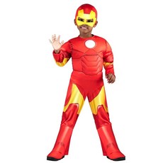 MARVEL 아이언맨 디럭스 유아 코스튬 3T/4T, Iron Man (3t/4t)