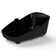 PeeWee 必威 荷蘭 加大無罩式貓便盆 PW-E430, 碳黑色, 1個