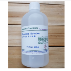 오피스안 Glycerin Glycerol 글리세린 글리세롤 화)450g (C3H8O3)천연비누만들기 시약, 1개
