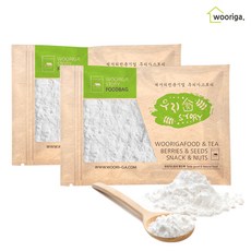 100% 타피오카 전분 1kg+1kg 분말 가루, 1kg, 2개