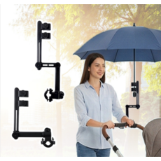 웨건 유모차 우산거치대 양산 자전거 우산고정 지지대 홀더 스탠드, 3단