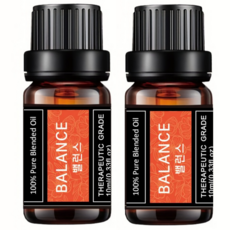 레노포프 천연 에센셜오일 & 블랜딩오일 35종 테라퓨틱등급, 2개, 31.밸런스(컨디셔닝/심신균형), 10ml