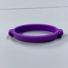 텀블러 스트랩 링 실리콘스트랩 휴대용, 5개, 진보라