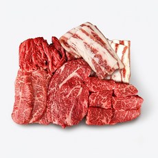 배터지는 소고기 모듬 1kg 등심 구성 소고기모둠, 1개