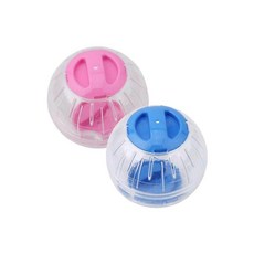 경량 예쁜 편리한 플라스틱 깔끔한 가정용 튼튼한 햄스터 공 가벼운, 핑크 DC003479, 핑크 DC003479