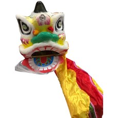 舞獅頭 角色扮演服裝/配飾套裝, 白, 1個