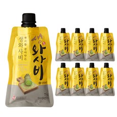 자연에서 갈아만든 생와사비 70% 75g, 9개
