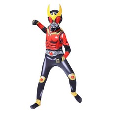 SCLYX 쿠가 코스프레 의상 키즈 아이 남자 아이 마스크 포함 가면 포함 멋지다 전투하는 느낌 근육복 할로윈 코스튬 키즈 코스튬 남자 아이 할로윈 코스프레 유치원 코스프레 멋있다