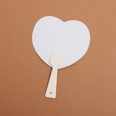 삼광문구 미니나무부채 하트 1개 5개 택1 부채만들기