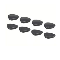 백희네 e050.이케아 IKEA UNDVIKA 운드비카 모서리보호대 화이트 블랙 8p, B블랙, 1세트