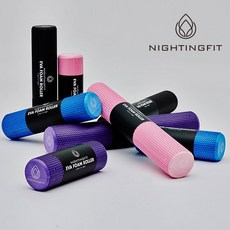 나이팅핏 EVA 폼롤러 91cm 60cm 45cm, 퍼플