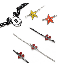 캐릭터 체인 안경줄 안경스트랩 안경목걸이 선글라스줄 미키마우스 안나 알베로 비욘드 클로젯