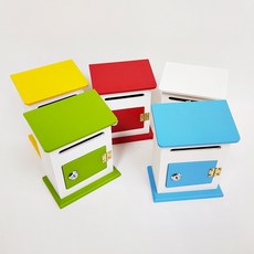 미니모던 건의함 우체통(메모꽂이 /글자없음 상품), 레드