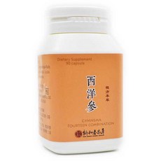新和春本草 西洋蔘複方膠囊, 1個, 90顆