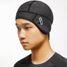 라이더비니 자전거 라이딩 방한 귀 보호 방풍 퍼안감 글라스 홀캡, ONE_FREE