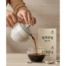 벌나무헛개진액( )50포 더진한액기스 헛개진액벌나무 자연초농산, 50개, 105ml