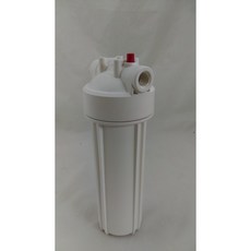 H2O-生活雜貨館 淨水器專用10英吋YT正4分牙白色濾殼(含洩壓鈕)ISO認證工廠生產, YT濾殼正6分牙, YT濾殼正6分牙